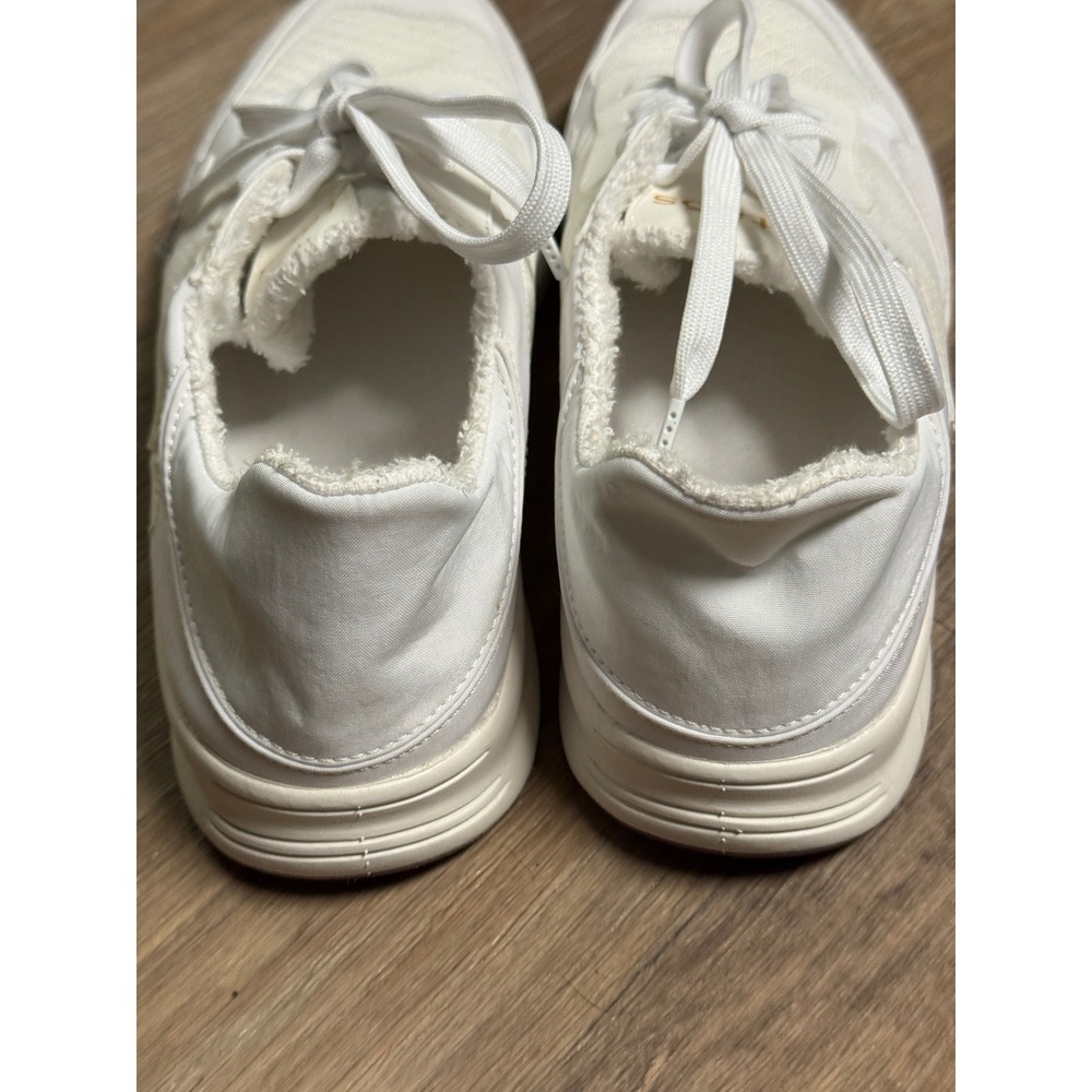 Taos Direction Sneakers White Mesh Canvas Lace Up Womens 8 - Picture 9 of 9